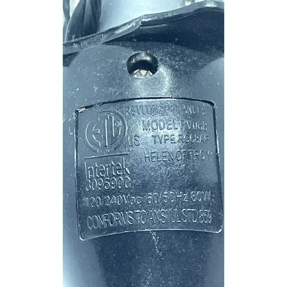 Revlon Perfect Heat 3/4 Inch Spiral Curling Iron Hair Tool Model RV068 Works - Picture 7 of 8